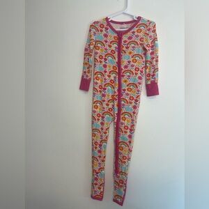 Posh Peanut  Rainbow Melody Footie Pajamas